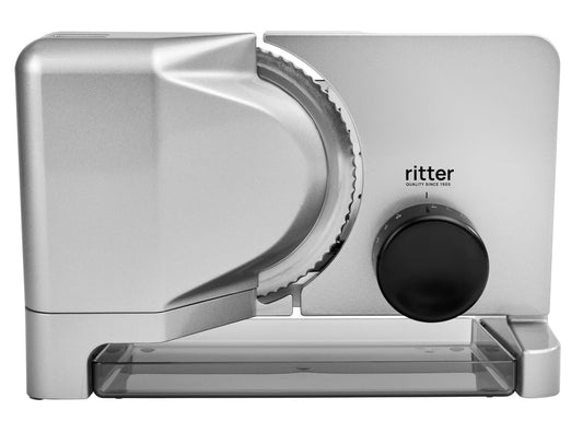 Allesschneider & Brotschneider Elektrisch – Metall, ECO-Motor, Silber